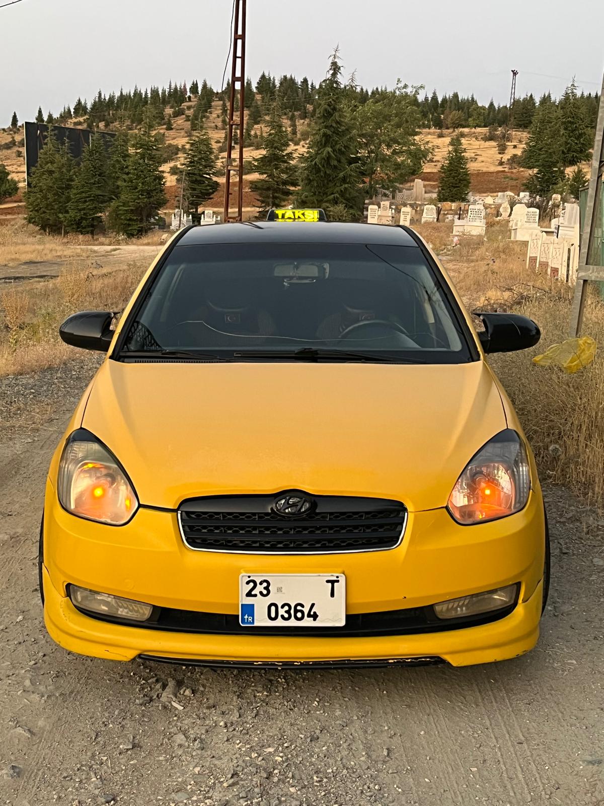 Elazığ 23 Taksi kapalı garajda